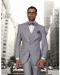 Statement Men's 100% Wool 3 Piece Suit - Tailored Fit