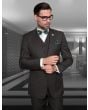 Statement Men's 100% Wool 3 Piece Suit - Tailored Fit