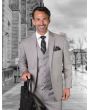 Statement Men's 100% Wool 3 Piece Suit - Tailored Fit