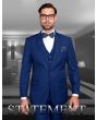 Statement Men's 100% Wool 3 Piece Suit - Tailored Fit