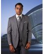 Statement Men's 3 Piece 100% Wool Suit - Tailored Fit