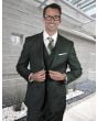 Statement Men's 3 Piece 100% Wool Suit - Tailored Fit