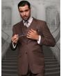 Statement Men's Outlet 100% Wool 3 Piece Suit - Solid Colors
