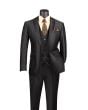 CCO Men's Outlet 3 Piece Slim Fit Suit - Sleek Sharkskin