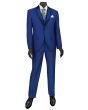 Vinci Men's 3 Piece Wool Feel Slim Fit Suit - Fashion Accents