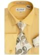 Karl Knox Men's French Cuff Shirt Set - Paisley Tie