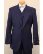Apollo King Men's 3pc 100% Wool Suit - 6 Button High Fashion Vest