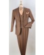 Apollo King Men's 3pc 100% Wool Fashion Suit - Shawl Vest