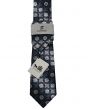 Statement Classic Tie Set- Circular Floral Pattern