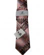 Statement Classic Tie Set- Checker Stripe