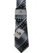 Statement Classic Tie Set- Checker Stripe