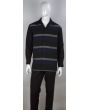 Royal Diamond Men's 2 Piece Walking Suit - Smooth Stripes