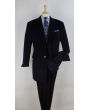 Veno Giovanni Men's 100% Wool 3/4 Length Length Top Coat - Single Breasted