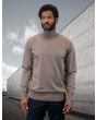 Statement Men's Long Sleeve Shirt - Turtle Neck Sweater