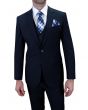 Royal Diamond Men's 3pc Poplin Suit - Business Fashion