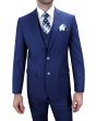 Statement Men's 100% Wool 3 Piece Suit - Bold Colors