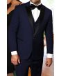 Statement Men's 3 Piece 100% Wool Tuxedo - Stylish Accents