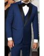 Statement Men's 3 Piece 100% Wool Tuxedo - Stylish Accents