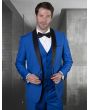 Statement Men's 3 Piece 100% Wool Tuxedo - Bold Colors