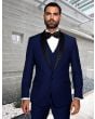 Statement Men's 3 Piece 100% Wool Tuxedo - Bold Colors