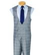 CCO Men's Outlet 3 Piece Executive Suit - Classic Glen Plaid