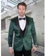 Statement Men's 3 Piece Suit -  High Quality Velvet