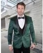 Statement Men's Outlet 3 Piece Suit -  High Quality Velvet