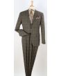 Apollo King Men's 2pc 100% Wool Fashion Suit - Exciting Color Design