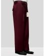 Zacchi Men's Wide Leg Outlet Pants - Classic Pleated Style