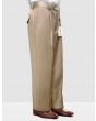 Statement Men's Outlet 100% Wool Pant - Pleated Wide Leg