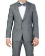 Vittorio St. Angelo 2 Piece Modern Fit Men's Tuxedo - Satin