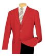 Vinci Men's Outlet Single Breasted Poplin Blazer - 2 Button Jacket