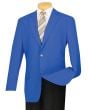 Vinci Men's Single Breasted Poplin Blazer - 2 Button Jacket