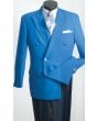Vittorio St. Angelo Men's Double Breasted Outlet Blazer - Brass Buttons