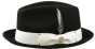 Bruno Capelo Men's Wool Hat - Stingy Fedora Style