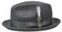 Bruno Capelo Men's Wool Hat - Stingy Fedora Style