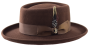 Bruno Capelo Men's 100% Australian Wool Hat - Gambler Style