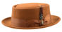 Bruno Capelo Men's Australian Wool Hat - Pork Pie