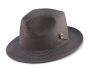 Montique Men's Fashion Straw Fedora Hat - Solid Color