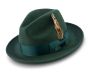 Montique Men's Fashion Wool Fedora Hat - Wide Brim