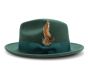 Montique Men's Fashion Wool Fedora Hat - Wide Brim