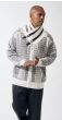Silversilk Men's Sweater - Buckle Collar