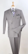 Apollo King Men's 2pc Double Breasted Outlet Suit - Pleated Pants