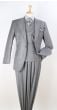 Apollo King Men's 3pc 100% Wool Suit - High Fashion Vest