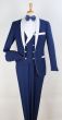 Royal Diamond Men's Outlet 3pc Fashion Tuxedo - White Accents