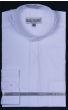 Daniel Ellissa Men's Outlet Banded Collar Dress Shirt - Solid Color