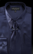 Daniel Ellissa Men's Basic Outlet Dress Shirt Set - Versatile Satin