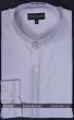 Daniel Ellissa Men's Banded Collar Dress Shirt - Leaf Print