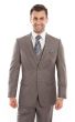 Tazio Men's 3 Piece Slim Fit Executive Suit - Peak Lapel