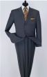 CCO Men's 2 Piece Poplin Outlet Suit - 3 Button Jacket